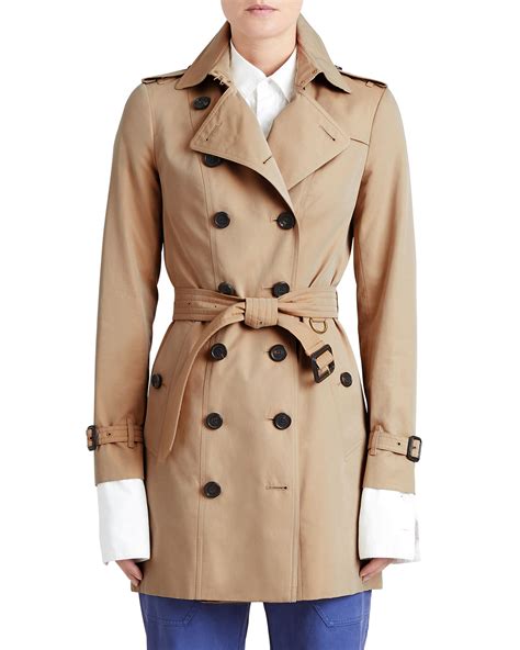 sandringham mid slim trench coat burberry|burberry chelsea trench coat review.